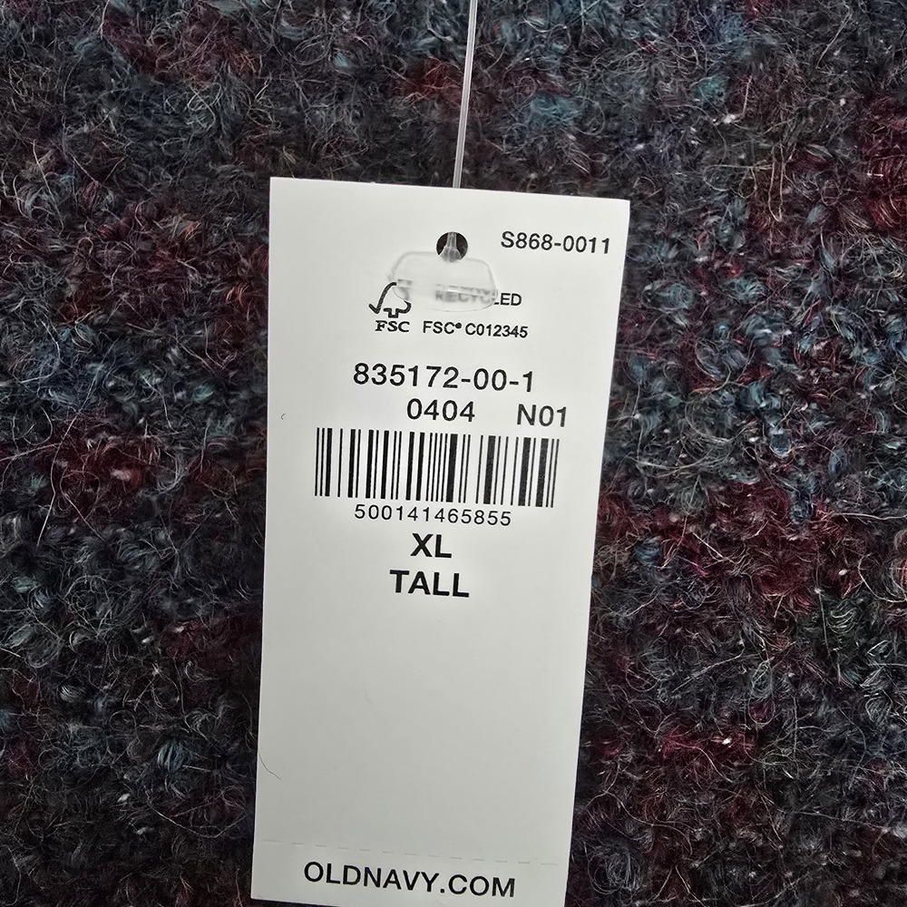 Men's Multicolor Sweater - Picture 5 of 5